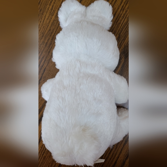 14" Plush Purple Striped Bunny - Picture 5 of 6